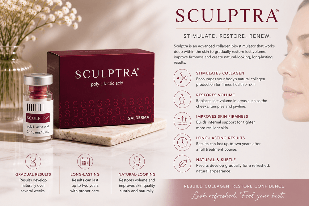 sculptra poly-L-lactic acid stimulate collagen restore volume naturally